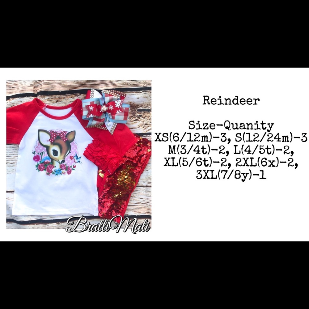 Custom Ruffle Raglan shirt - Picture 2 of 2